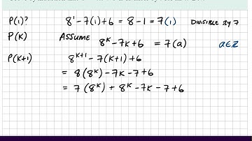 Proof by Induction LCHL eg. 2.2 Divisibility example