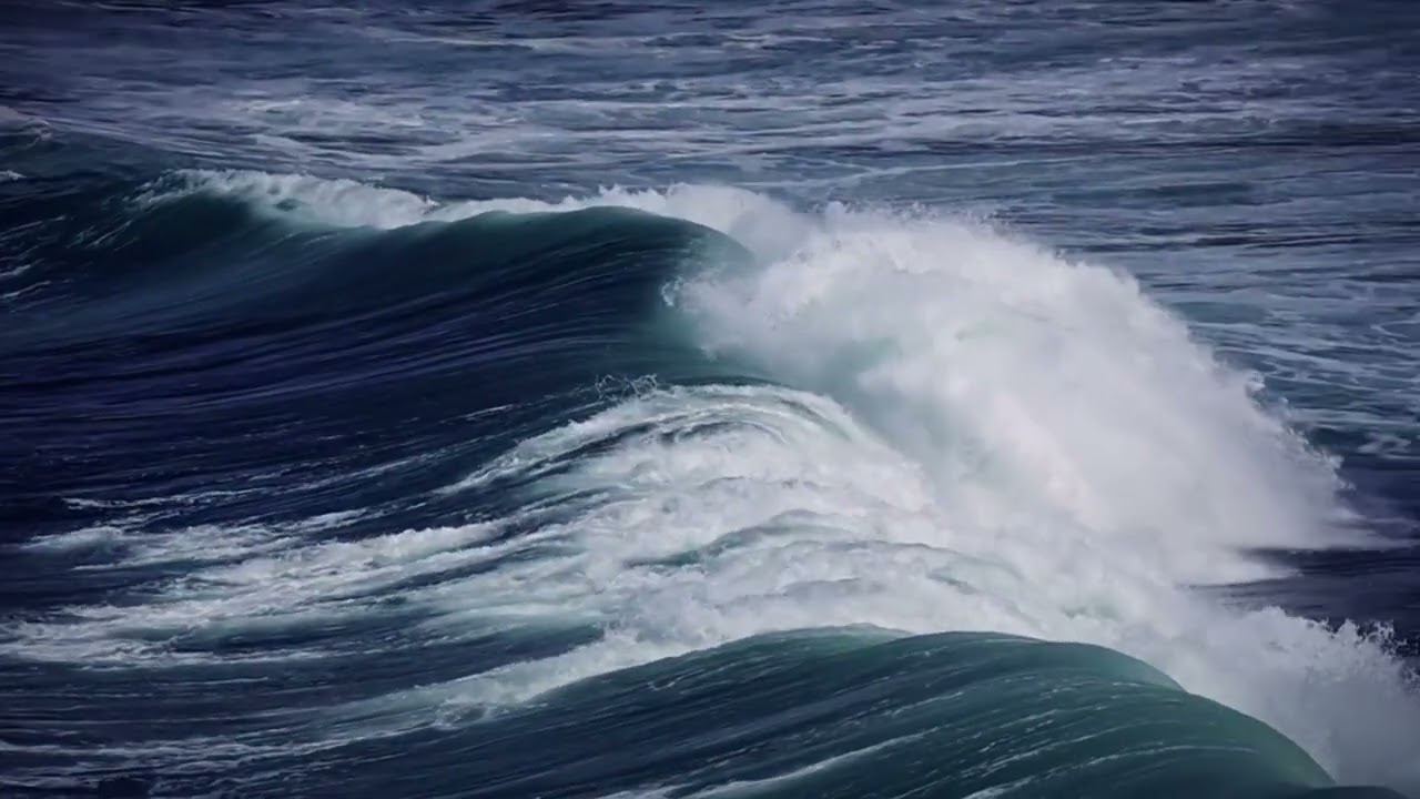 Ocean Waves for Deep Sleep | Dark Screen | 1 Hour