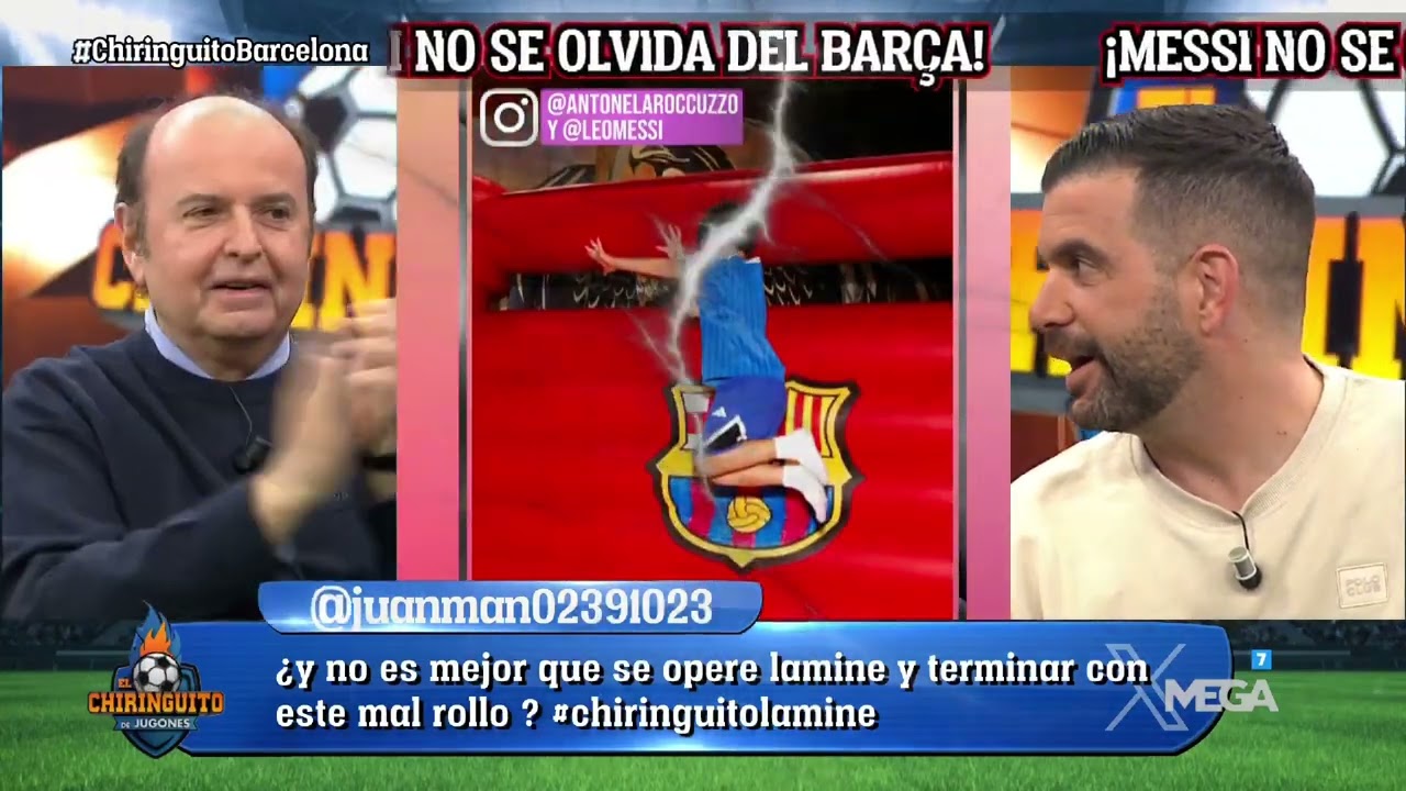 ‼️ RETAHÍLA DE 'PALOS' DE JUANMA RODRÍGUEZ A LOS DETRACTORES DE MESSI