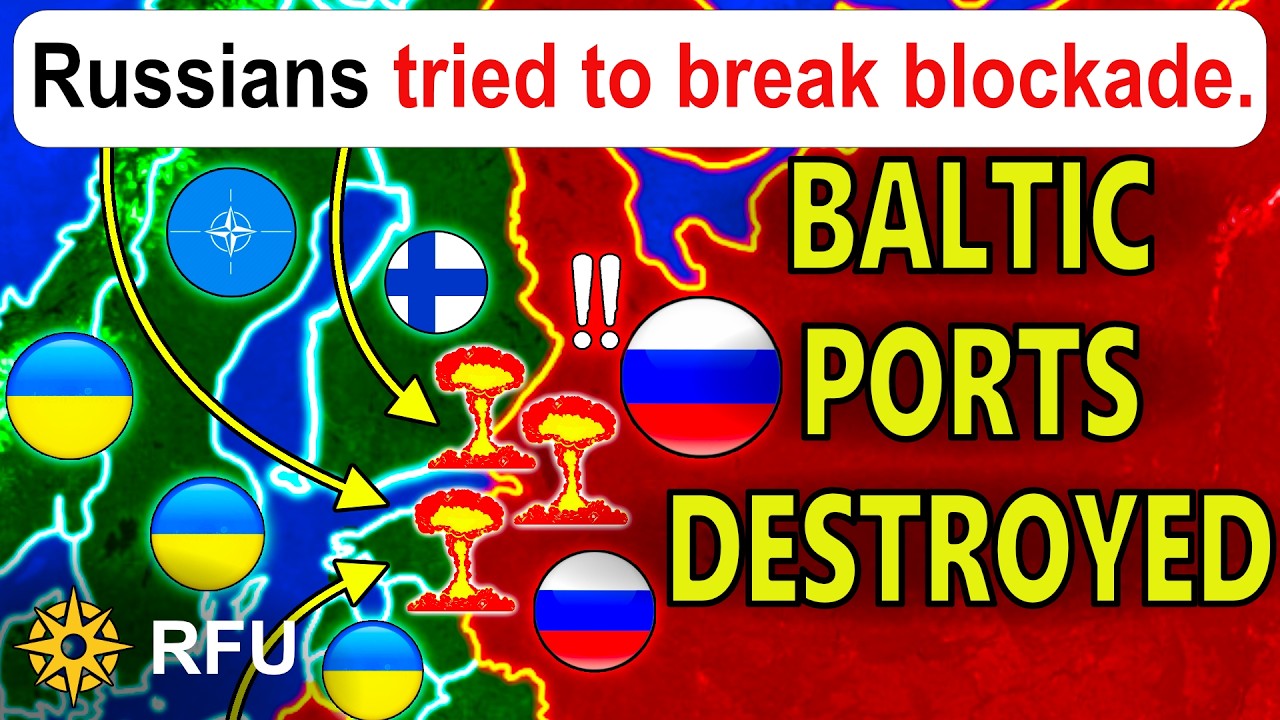 No more escorts: Ukraine obliterates Russian Baltic ports