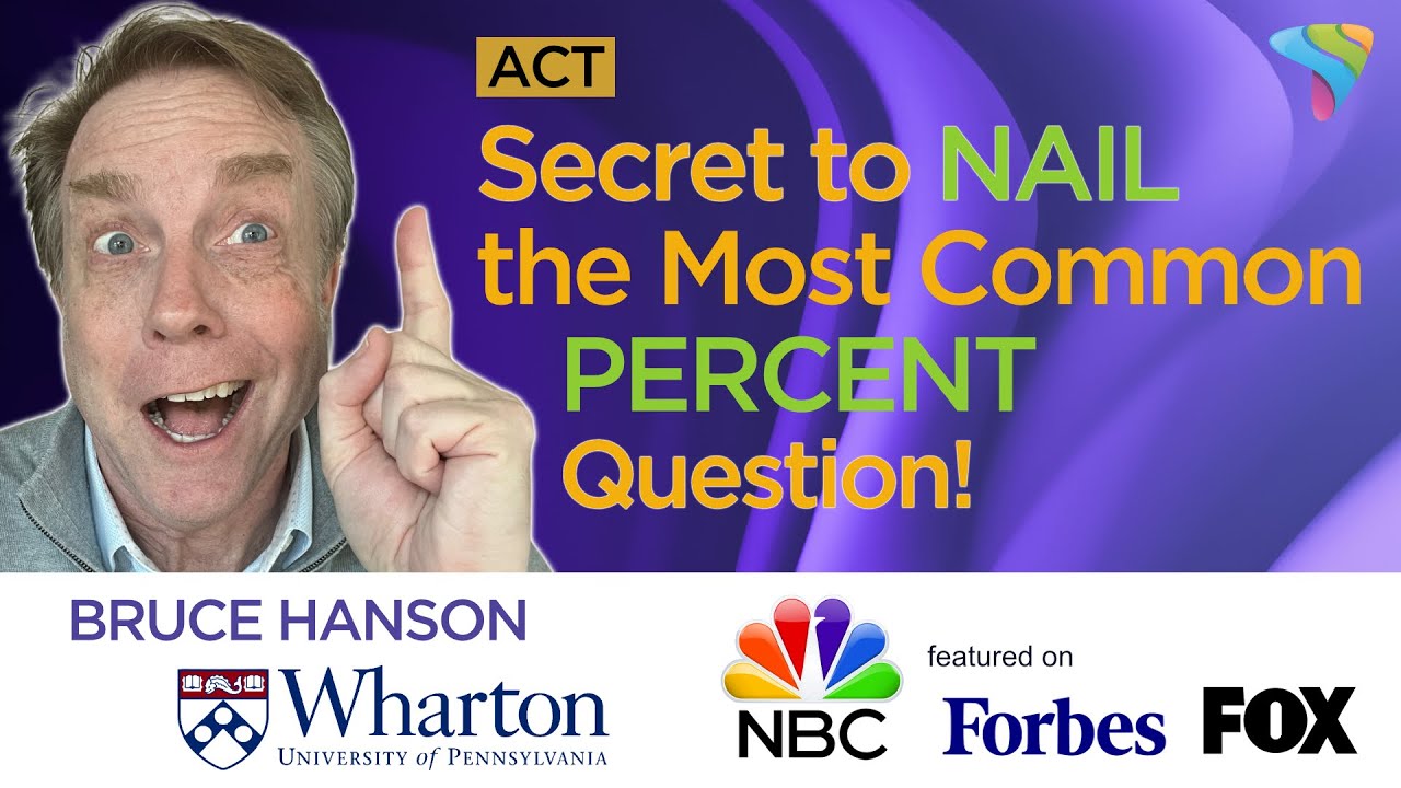 Master ACT Math | Percent Change