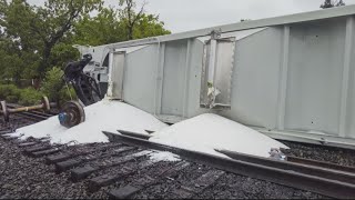 Hyattsville still waiting for clean up after train derailment