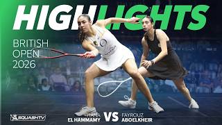 🇪🇬 Aboelkheir v El Hammamy 🇪🇬 | British Open 2026 | QUARTER FINAL HIGHLIGHTS