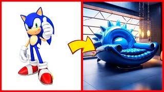 SONIC the Hedgehog ALL CHARACTERS as SOFA (PART 2) 2024