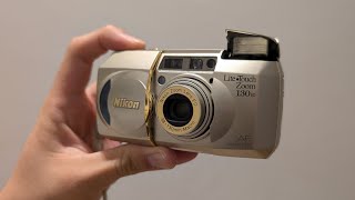 World Smallest and lightest 35mm film camera Nikon LiteTouch 130ED