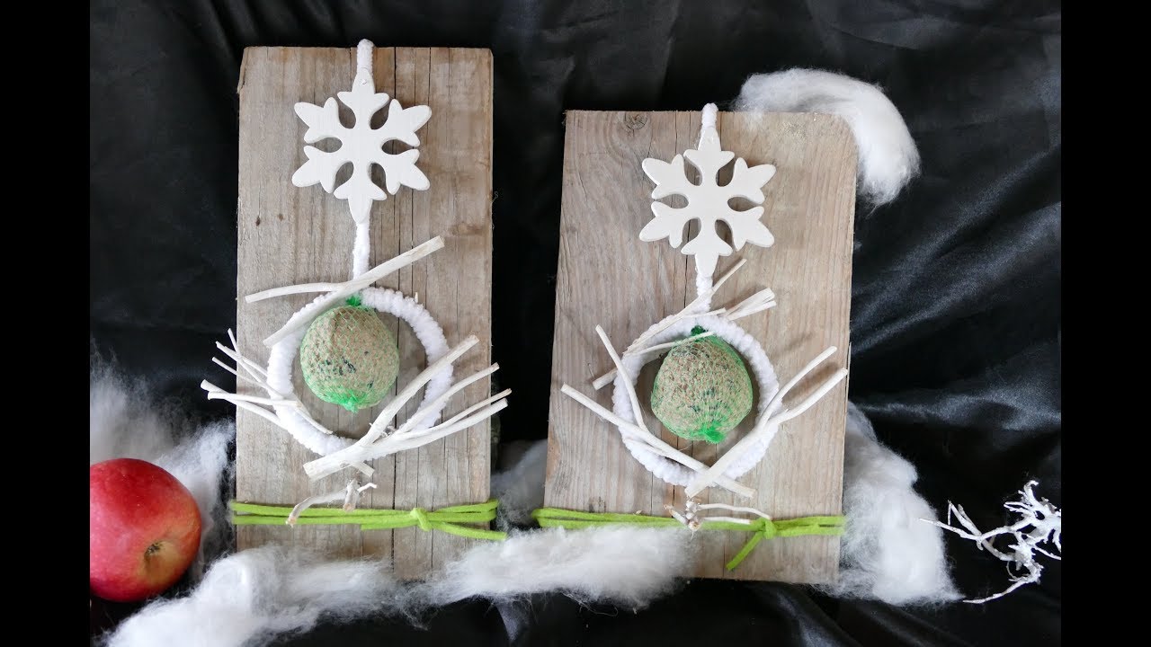 DIY Vogelfutterstelle Futterstelle für Vögel feeding