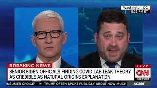 Josh Rogin on AC360 CNN on Wuhan labs and Covid-19 origins