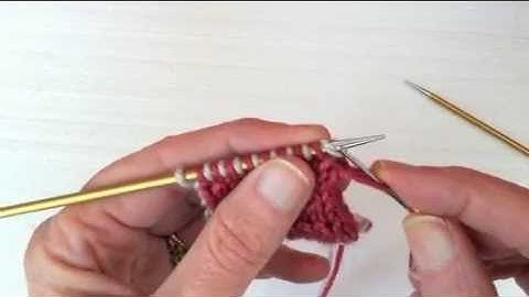 Invisible BO on 1 Needle for Brioche & Double Knitting AKA Kitchener graft