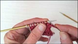 Invisible BO on 1 Needle for Brioche & Double Knitting AKA Kitchener graft