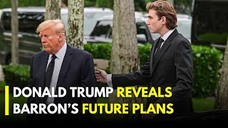Donald Trump reveals Barron’s future plans | Donald Trump News Today | Trump Trial Updates