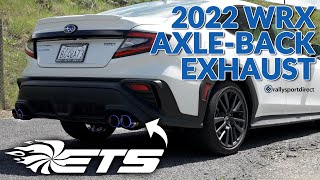 2022 Wrx Ets Axleback Exhaust Review