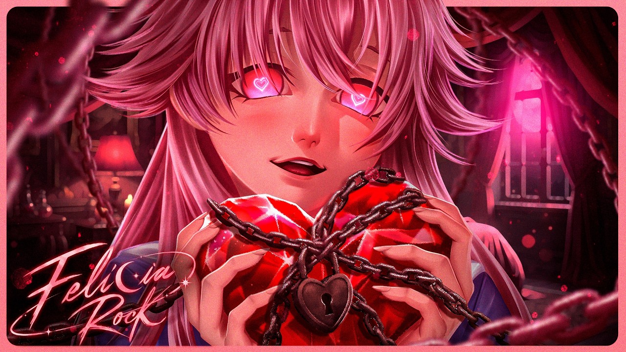 Capa de Felícia Rock – MEU JEITO YANDERE 3