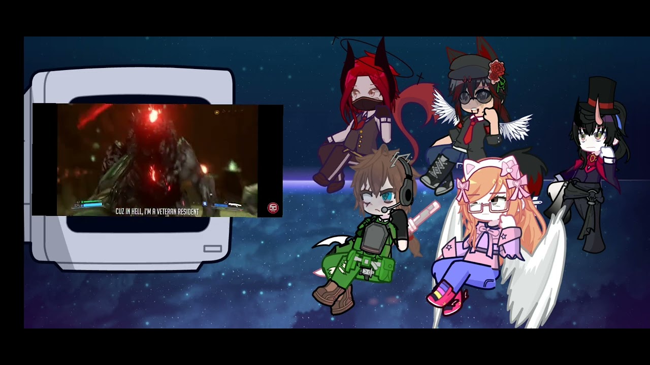 My Ocs React To Doom Fight Like Hell