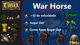 [ TIBIA ] Montaria War Horse