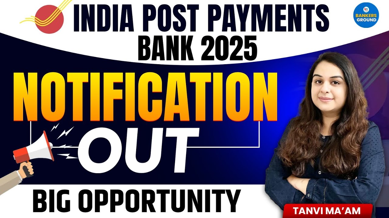 India Post Payments Bank 2025 Notification Out! | Big Opportunity for All Aspirants 💼
