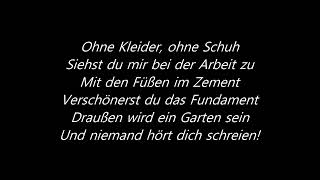 Rammstein - Stein um Stein (Lyrics)