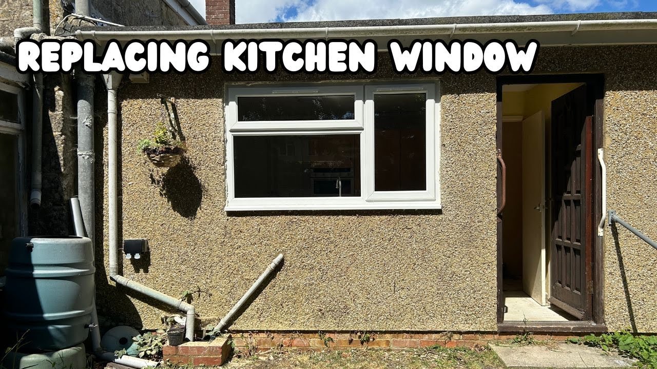 Replacing kitchen window (short) - YouTube