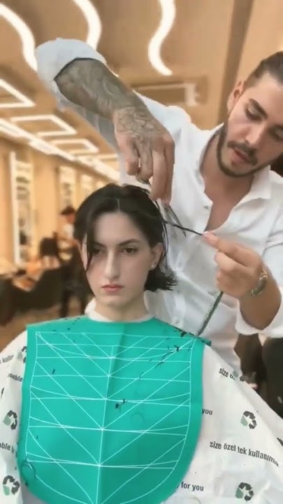  Side Swept Short Bob #hairstyle #haircut #hair - YouTube