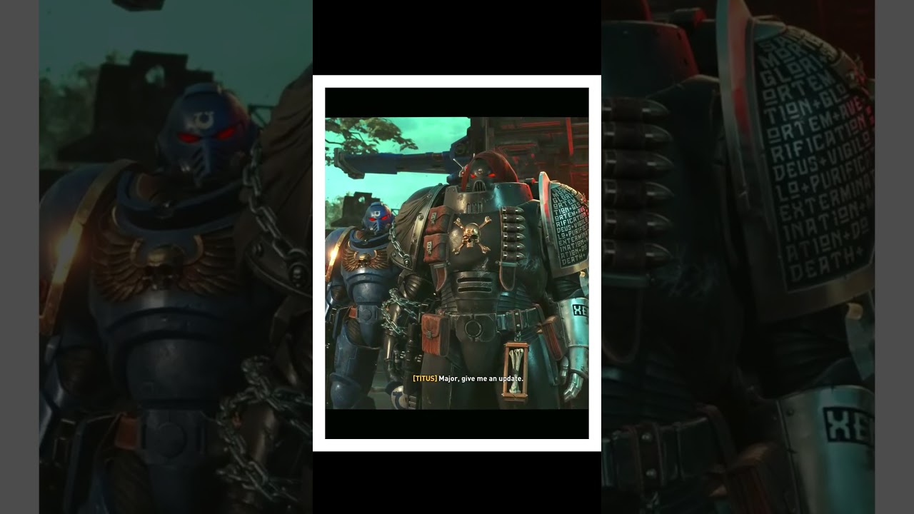 Deathwatch Titus "8th Cadian Regiment Major introduce itself " Space Marine Warhammer