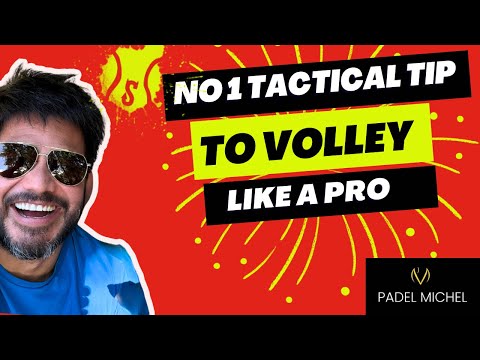 Volley placement: targeting before the service line