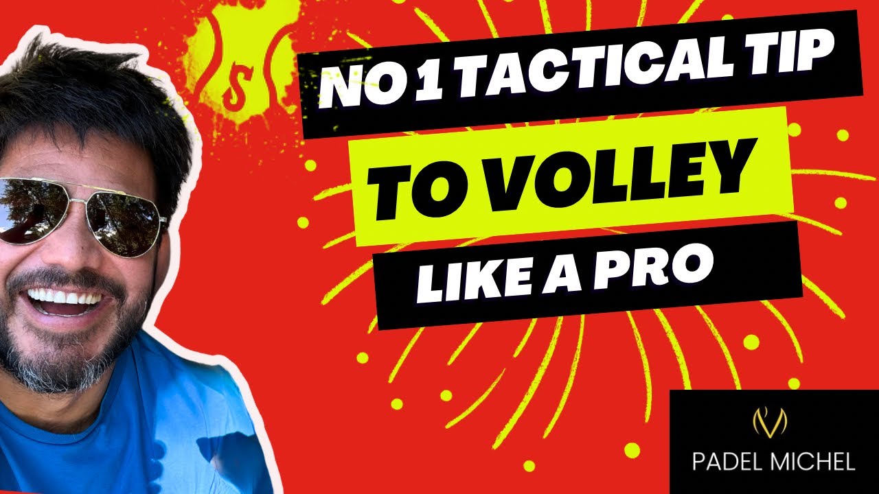 Number 1 tactical tip to volley like a PRO