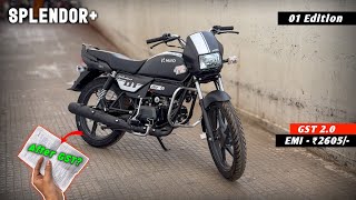 Hero Splendor 2026 Model Splendor Plus 01 Edition Gst 2.0 - On Road Price