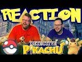 POKÉMON Detective Pikachu - Official Trailer #1 REACTION!!