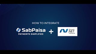 Payment Gateway with ASP.NET Application | SabPaisa