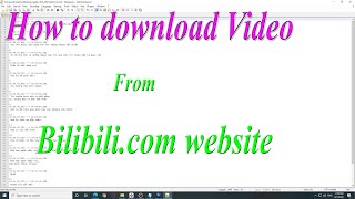 How to download video from bilibili website 2023