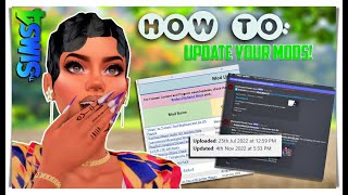 HOW TO UPDATE YOUR  SIMS 4 MODS  || 3 EASY METHODS! screenshot 1