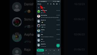 How to Unhide Chat on gb WhatsApp Setting #shots