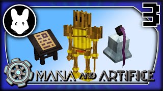 Mana & Artifice Constructs explained Pt3 Bit-By-Bit! 1.18 Minecraft mod.