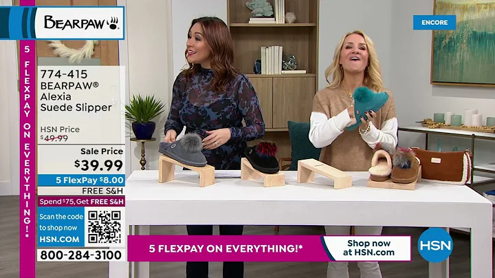 BEARPAW Alexia Suede Slipper