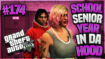 GTA 5 SCHOOL SENIOR YEAR IN DA HOOD EP. 174 - NEW BABY MAMA DRAMA 👶🏽🤱🏽 (GTA 5 ROLEPLAY)