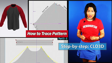 Part 5-5: How to Trace Pattern from Photos in CLO