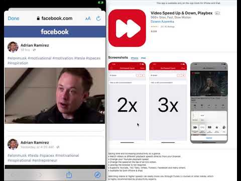 Speed up Facebook Video on iPhone - YouTube