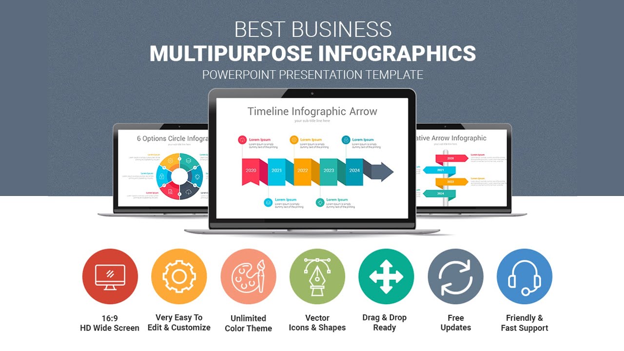 Powerpoint Infographic Template Free Download | Powerpoint Show