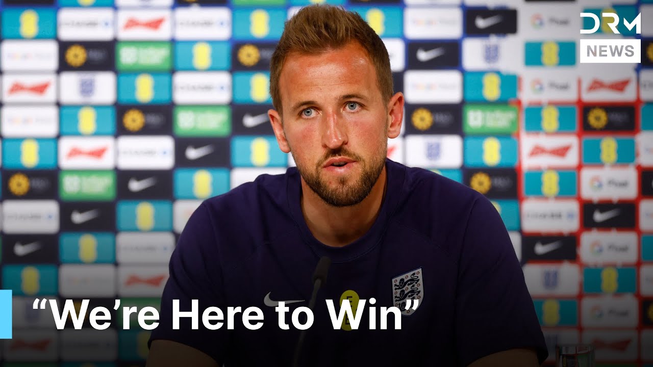 England's Captain Harry Kane Holds Presser Ahead of World Cup Qualifier vs Serbia | DRM News | AD1N
