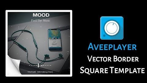 #aveeplayer #template Vector Border Trending Template