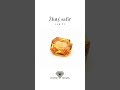 Žlutý safír 1.26 ct