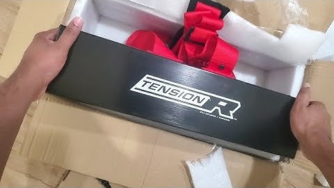 TensionR belt system by PT-actutor  (unboxing)