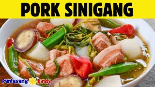 Pork Sinigang Recipe | Traditional Sinigang na Baboy Using Fresh Tamarind