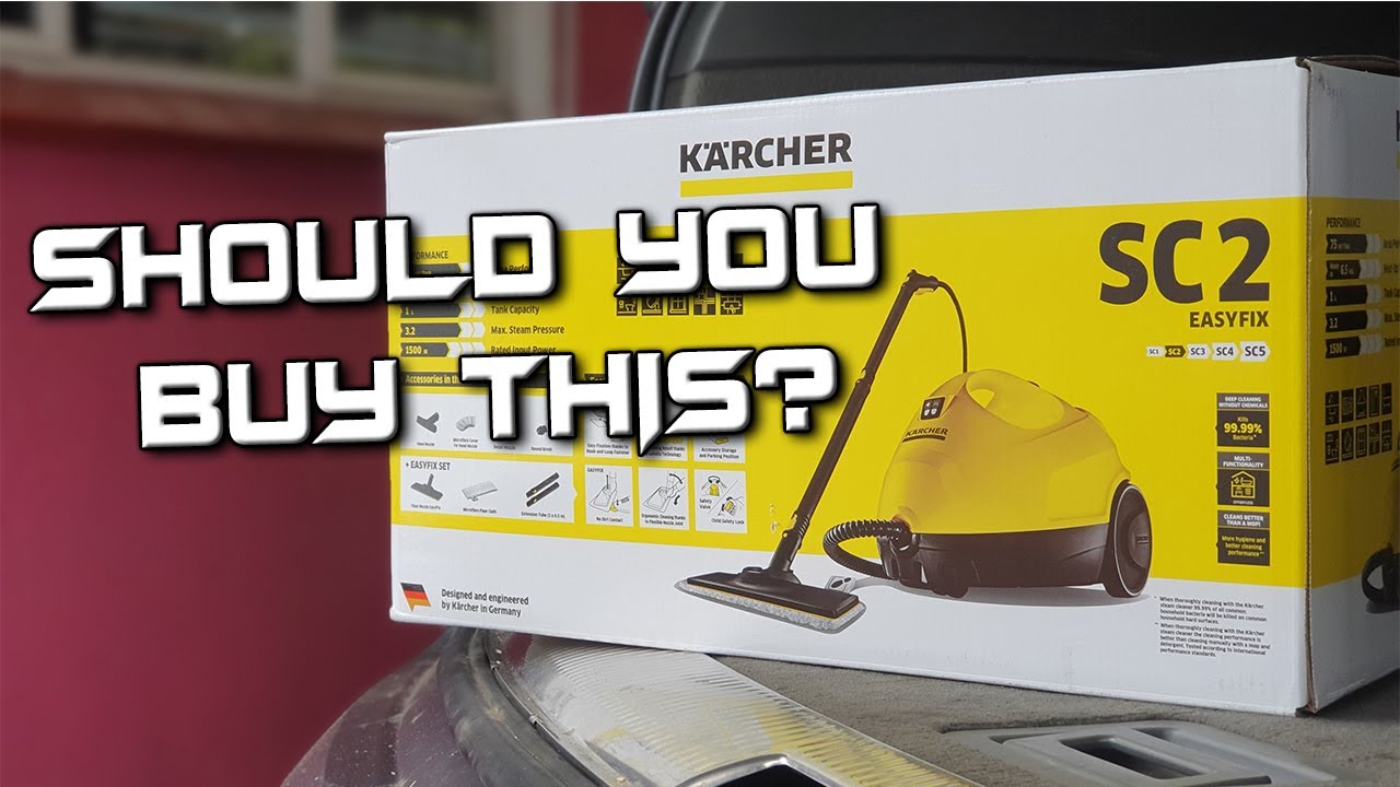 Karcher SC2 500C Steam Cleaner review - Family Fever