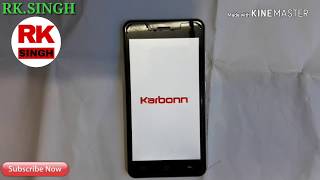 Karbonn K9 Smart Yuva hard reset pattern Lock unlock