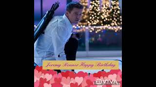 Jeremy Renner Happy Birthday in 7 January 2022