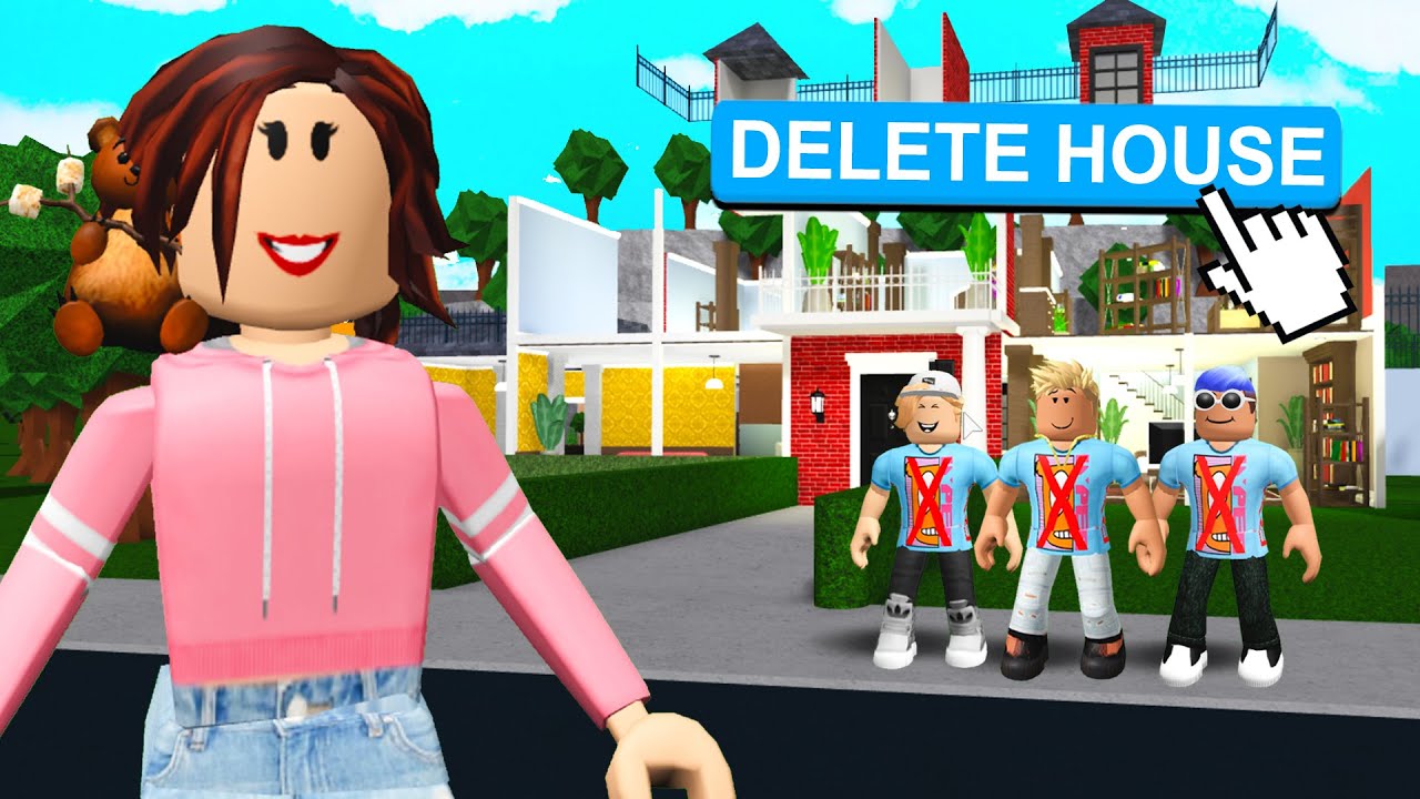 This House Was For Hyper Haters So I Destroyed It Roblox Bloxburg Youtube - cari roblox character