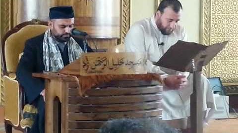 القاري الشيخ عبدالرحمن عوض (الجزء الثالث)والأخير من تلاوة سورة ابراهيم مسجد خليل الرحمن في طرابلس