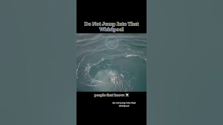 Do NOT Jump Into This Whirlpool #dangerous