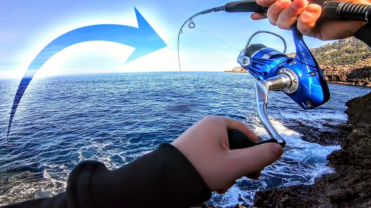 En busca de PECES GRANDES a SPINNING PESADO 💪🏻 [SERVIOLAS y BARRACUDAS] Éste vinilo es BRUTAL!