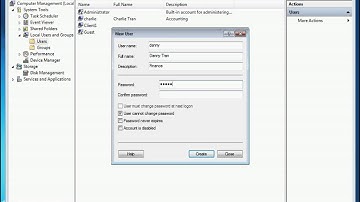 How to create new user account in windows 7 professional